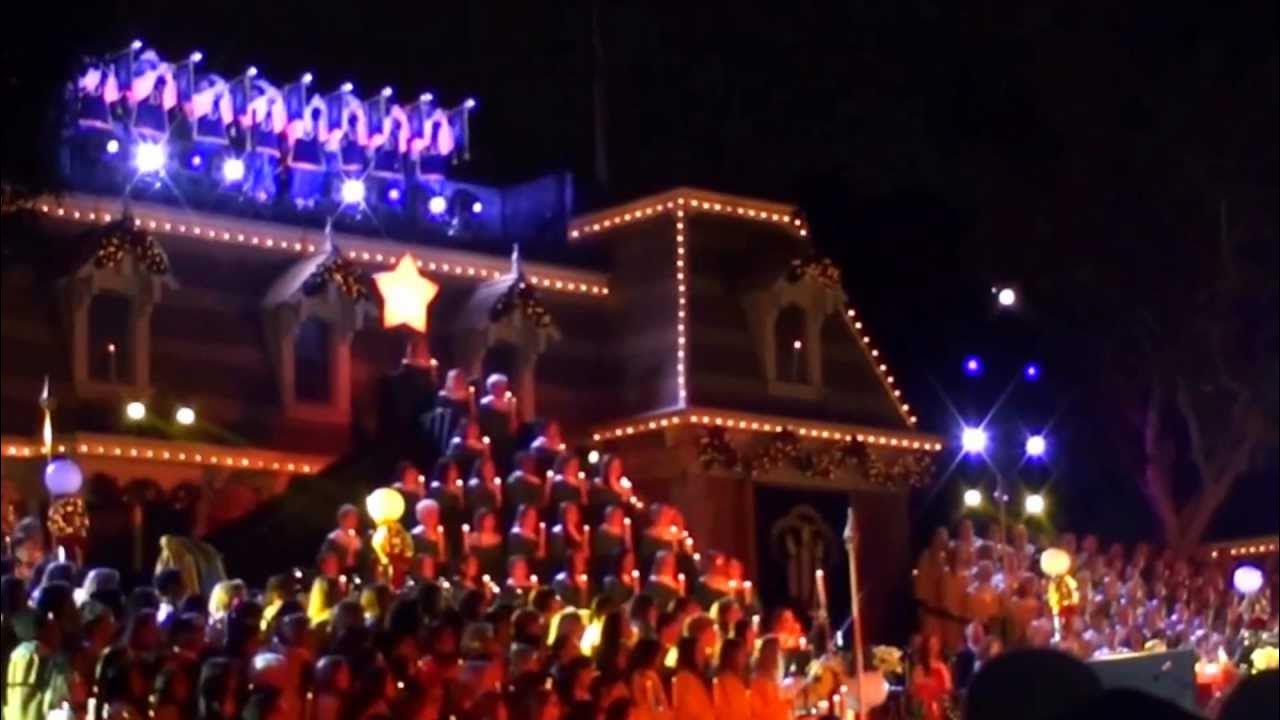 121212 Full video Disneyland Candlelight Ceremony and Procession
