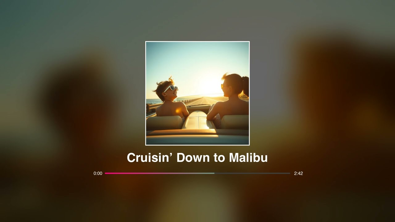 Cruisin’ Down to Malibu - SonaVerse (No Copyright Music)