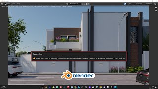 1- حل مشاكل الرام وكرت الشاشة في الرندر (RAM &GPU) blender.