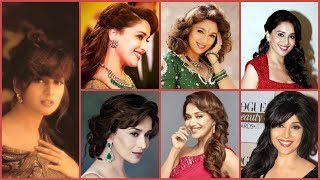 Gorgeous Madhuri Dixit Hairstyle Madhuri Dixit All Beautiful Hairstyle Ideas