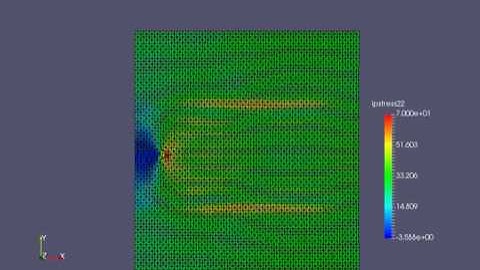 Dynamic fracture propagation under vertical impact loading
