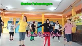 Senam kreasi Dangdut Koplo'Satu Rasa Cinta'#tiktokviral #dangdut