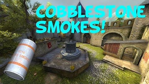 CS:GO - Cobblestone smokes for ESEA/Faceit (Standards and fakes for t-side)