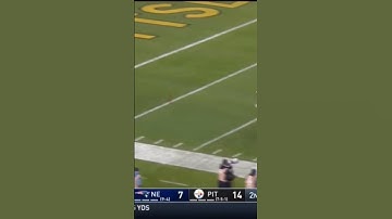 Patriots insane diving play to save TOUCHBACK!!