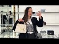 London luxury shopping vlog 2024  chanel louis vuitton dior ysl fendi