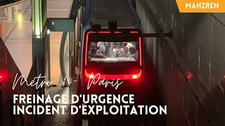 Freinage d’urgence - MP14 - 24/06/2022