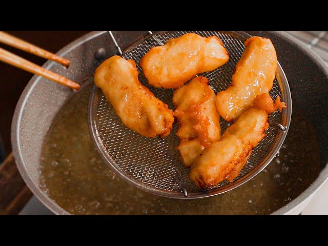 Sweet and Crispy Fried Banana Recipe | Indonesian Snack class=