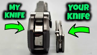 Massive Pocket Knife For The Crazy Knife Carriers by Neeves Knives 4,805 views 4 days ago 6 minutes, 10 seconds