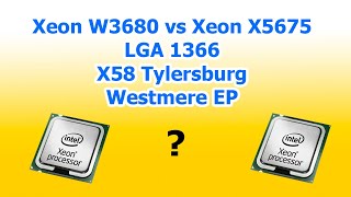 Xeon X5675 против W3680 (LGA 1366)