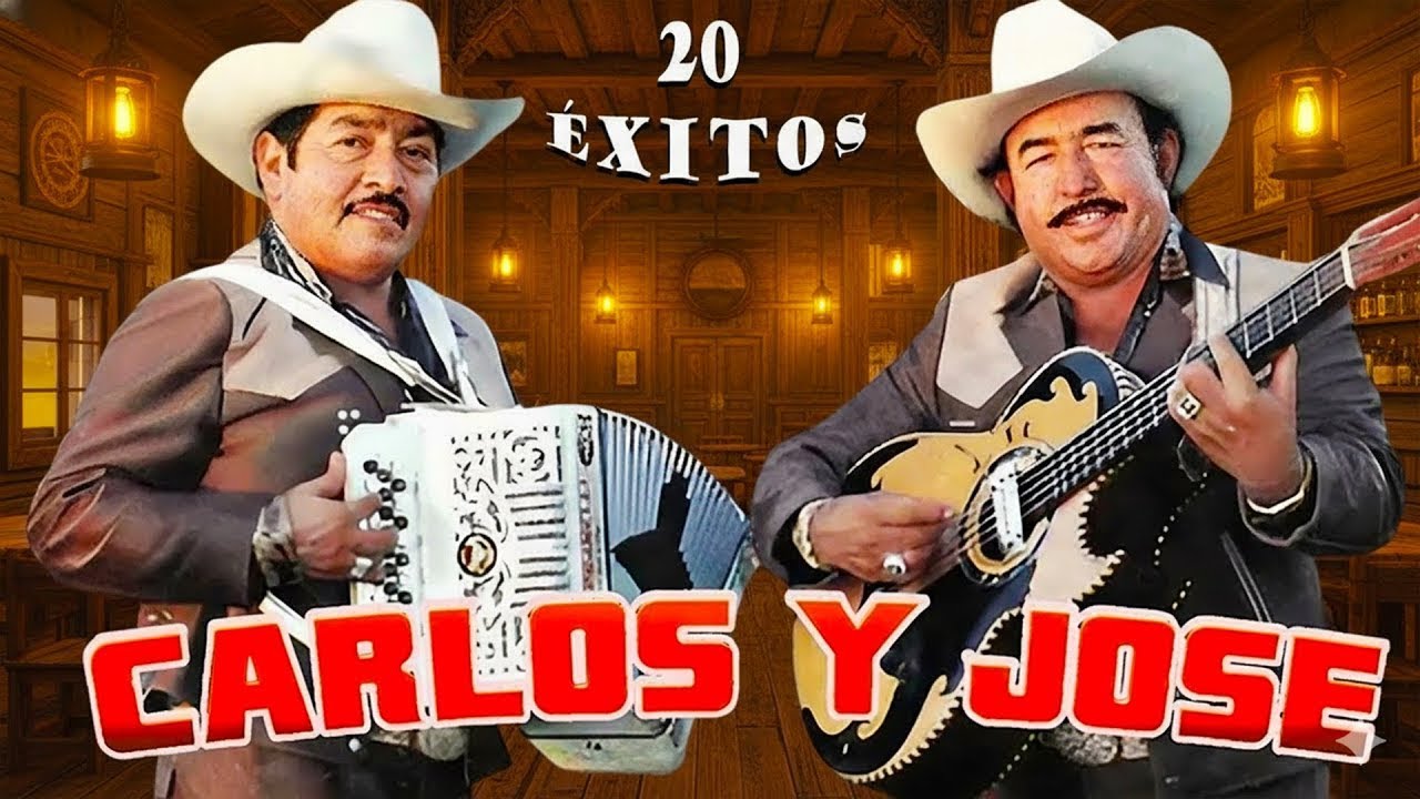 Los Mejores de Carlos Y José 🤠 Puros Corridos Viejitos Mix Pa' Pistear 🌵 20 Éxitos Inolvidable