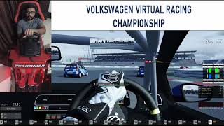 Volkswagen Virtual Racing Championship | Round 3| Race 1|VW Polo Cup Car at Nürburgring screenshot 2
