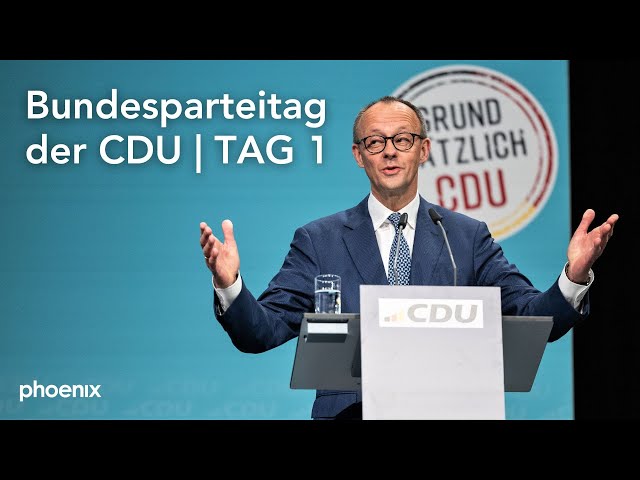 aktuell - CDU Parteitag startet heute in Berlin