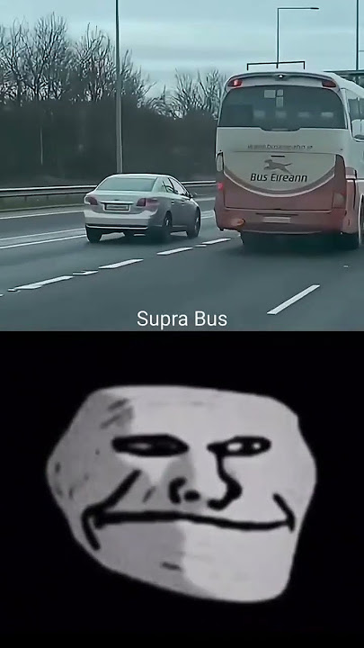 Supra? #trollface #bus #shorts