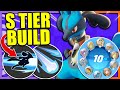 EXTREME SPEED LUCARIO ONE OF THE BEST BUILDS IN POKEMON UNITE Emblems + Held Items