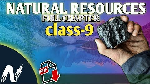 natural resources class 9| class 9 chapter 14| cbse ncert | class 9 science|next chapter