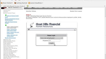 Access Control Flaws - Bypass Data Layer Access Control - Stage 3