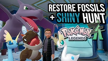 How to get Fossil Pokémon in Legends Z-A & SHINY Hunt them!