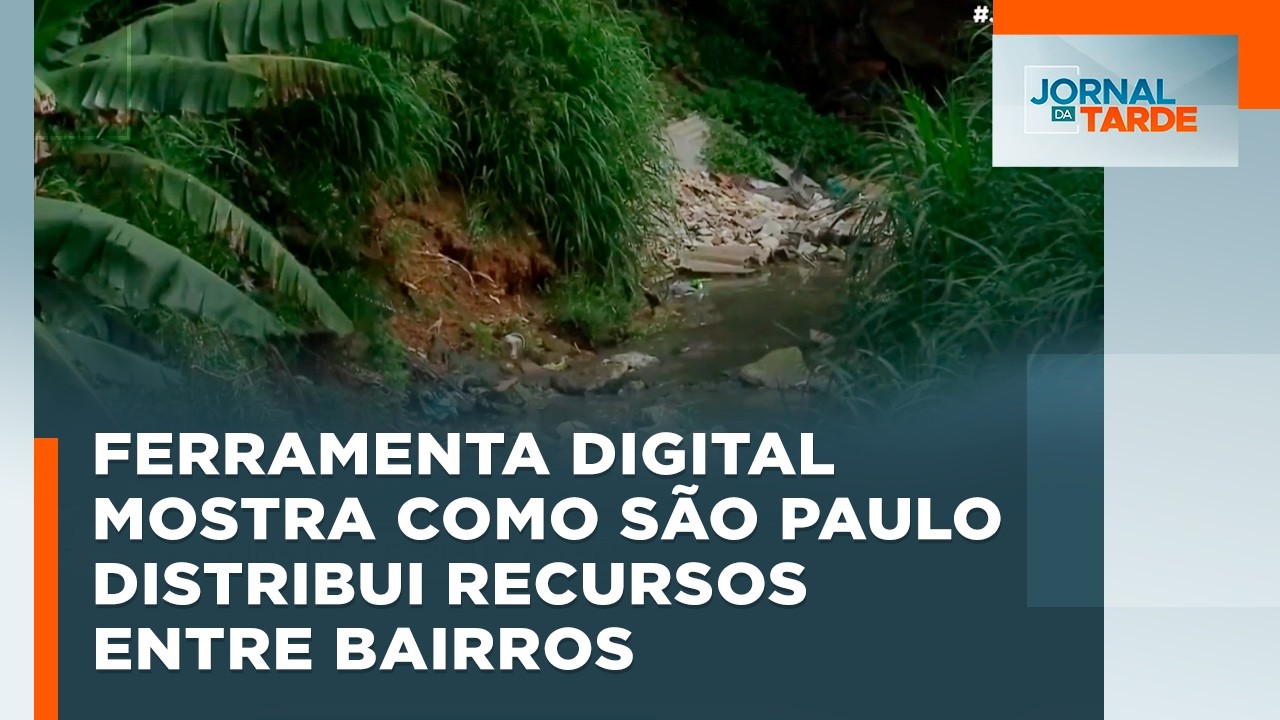 Ferramenta digital mostra como São Paulo distribui recursos entre bairros