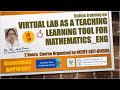 Virtual Lab as a teaching learning tool for Mathematics Eng | CIET-NCERT-DIKSHA | Anju Verma