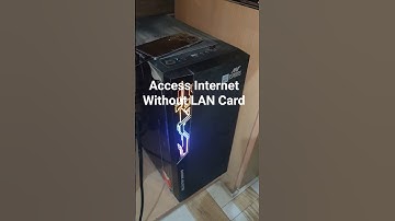 Access Internet Without Ethernet or LAN Card | 100% Working Trick #mobile #usb #mobiledata #shorts