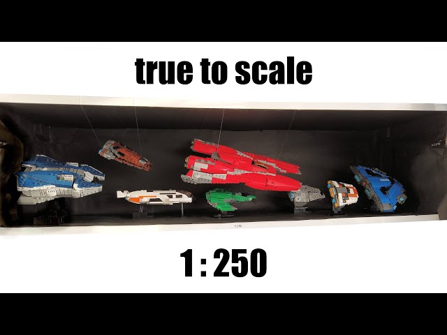 Elite ship scale video 2021 edition 