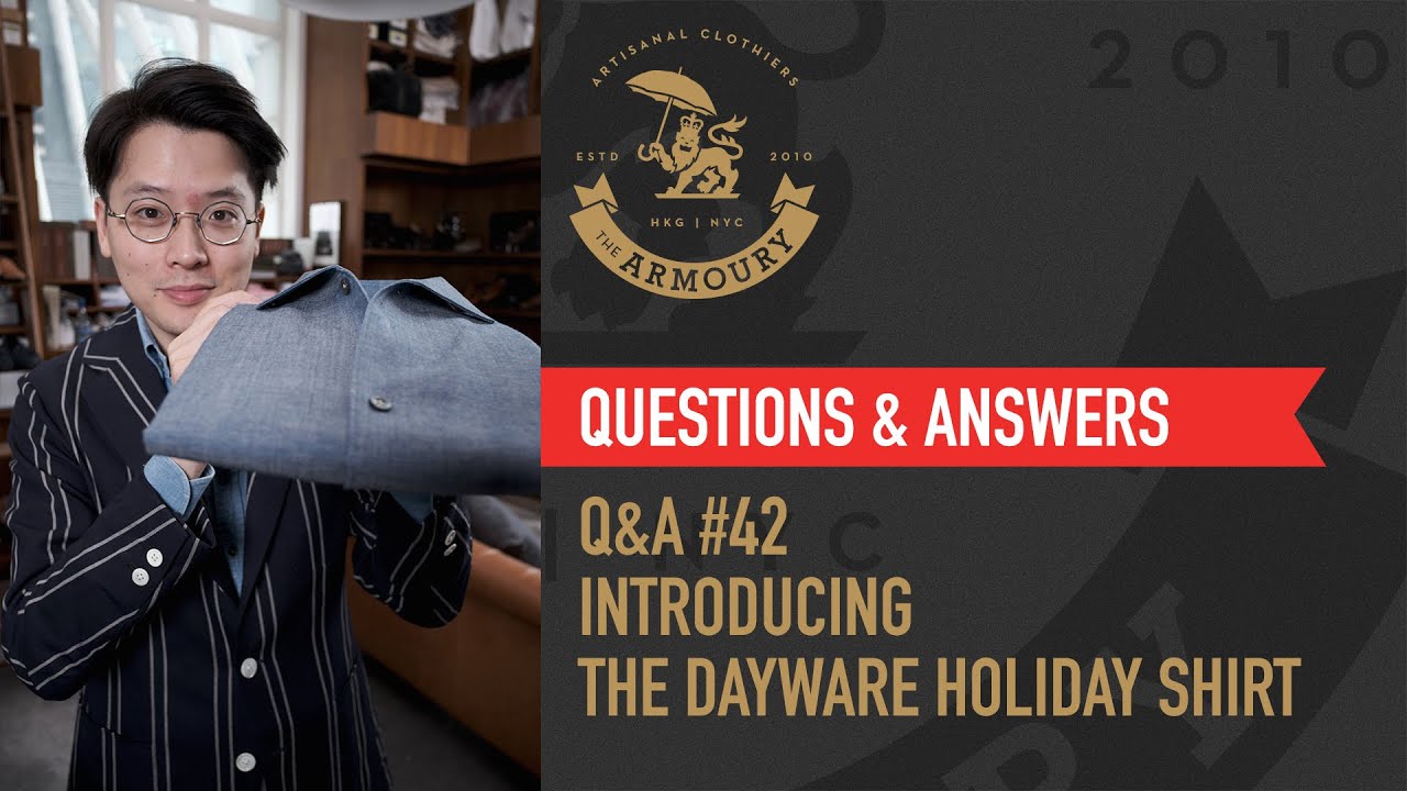 Q&A #42 Introducing The Dayware Holiday Shirt