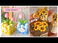 clay flower / Suggestions for lovely flower pot / clay craft ideas #clay #clayart