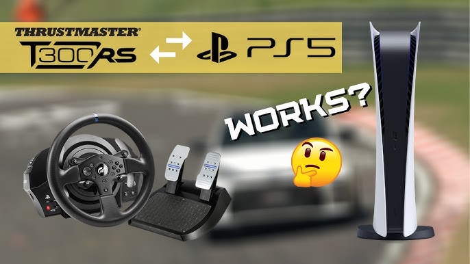 Flywheel Thrustmaster T248 + Palanca Thrustmaster TH8A PS5/PS4/PC