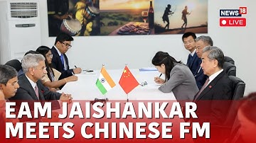 S Jaishankar Meets Chinese FM Wang Yi On Sidelines Of G20 Foreign Ministers Meeting In Johannesburg