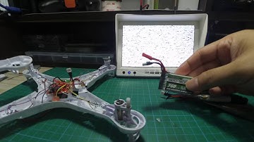 Syma X5C with FPV mod