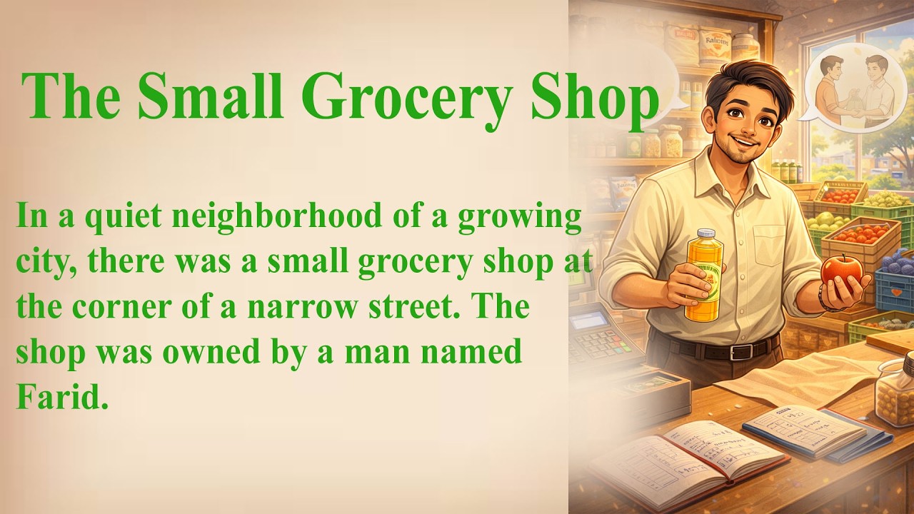 English Story | Improve Your English. Spoken English Practice Through Story.