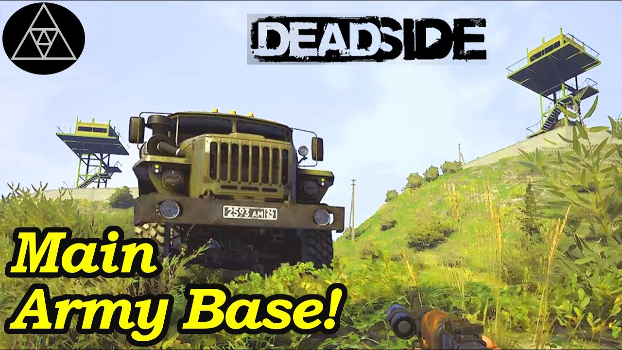Main Army Base - Solo! Armee Hangar Check & Schwerer Sturmhelm! - Deadside Gameplay #08