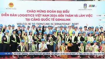 Đoàn đại biểu tham gia diễn đàn Logistics khảo sát thực tế Cảng quốc tế Gemalink | BRTgo