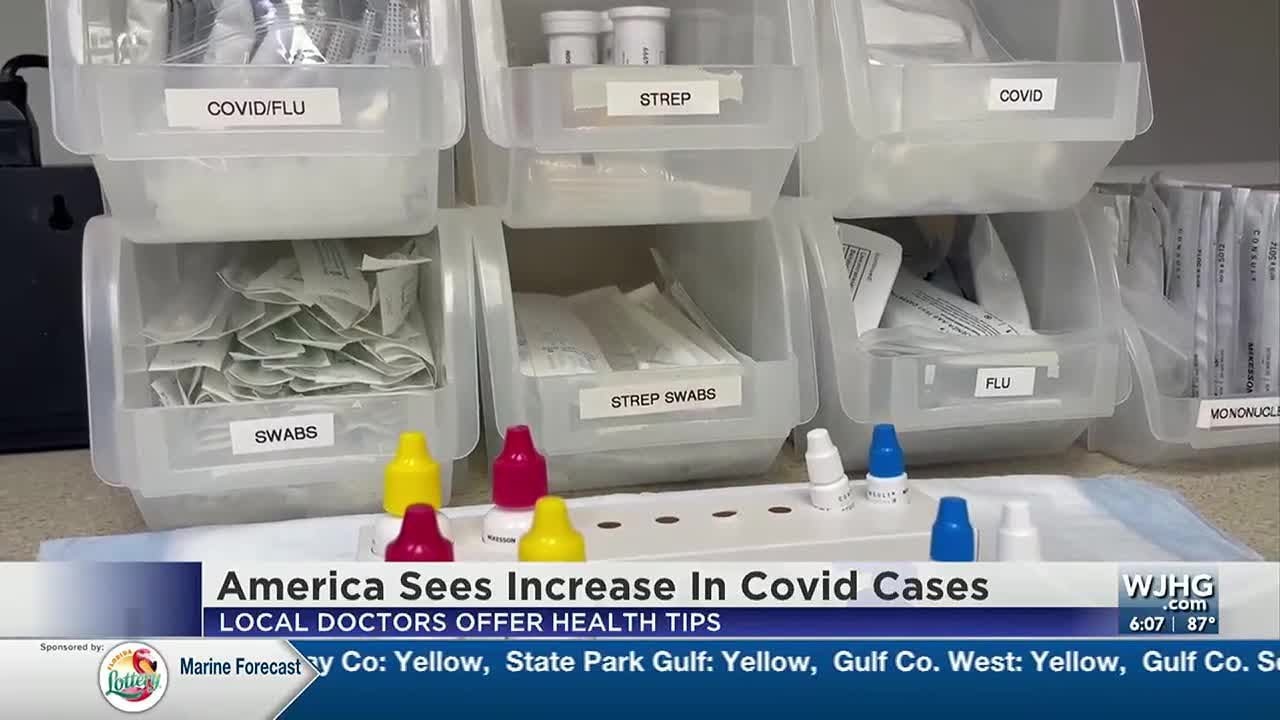 CDC says COVID and Flu cases spike - YouTube