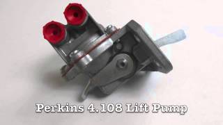 Perkins 4.108 and 499/4.107 Fuel Lift Pump Identification