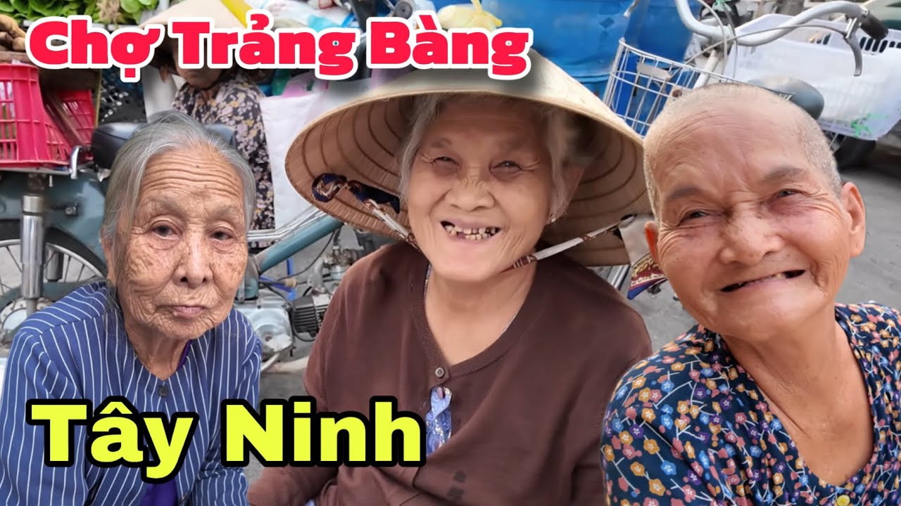 Chợ Trảng Bàng Tây Ninh Người Cao Tuổi Hạnh Phúc Nhận Quà Hảo Tâm Canada Và Úc | Khương Nhựt Minh