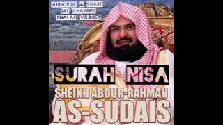 Surah Nisa Qari Sudais❤️💯❤️