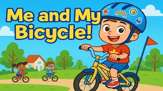 Me and My Bicycle! 🚲 | Fun Kids Song | Sing Along with Lyrics | Outdoor Adventure from Lullaboo Kids