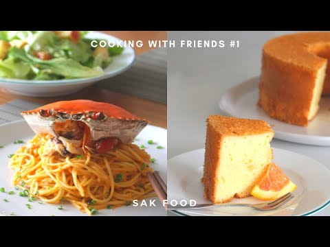 Video Làm MỲ Ý CUA 4P's và BÁNH CHIFFON CAM ngon hơn ngoài... - youtube