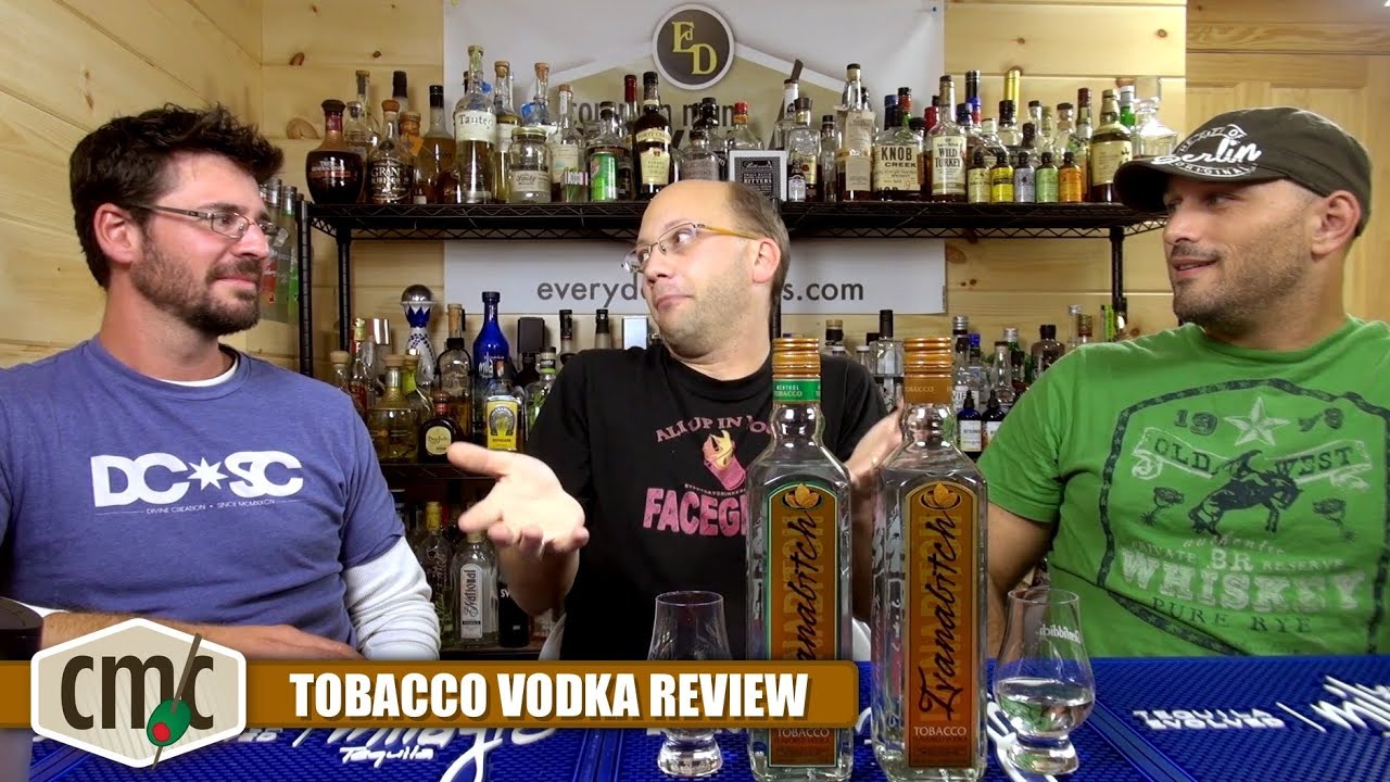 menthol tobacco vodka Ivanabitch Tobacco Vodka Review