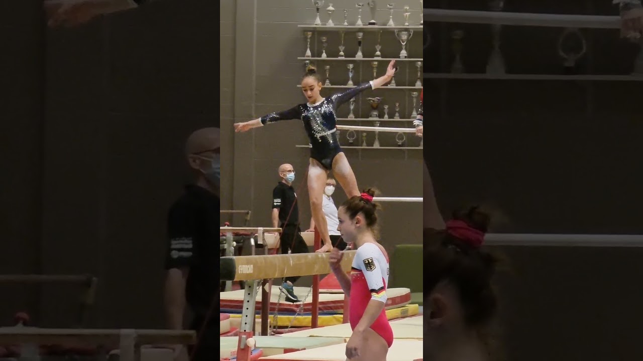 Letizia Saronni (Italy) Gymnastics Training Tournoi International de Combs la ville 2021