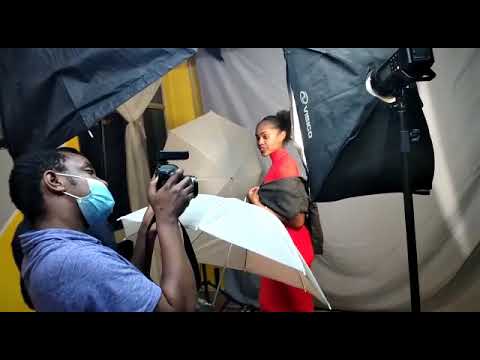 Juron Model's Academy Photoshoot BTS @Adonis Studios