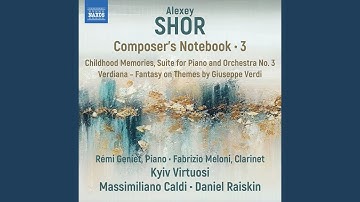 Verdiana (Version for Clarinet & String Orchestra) : III. Don Tangoletto