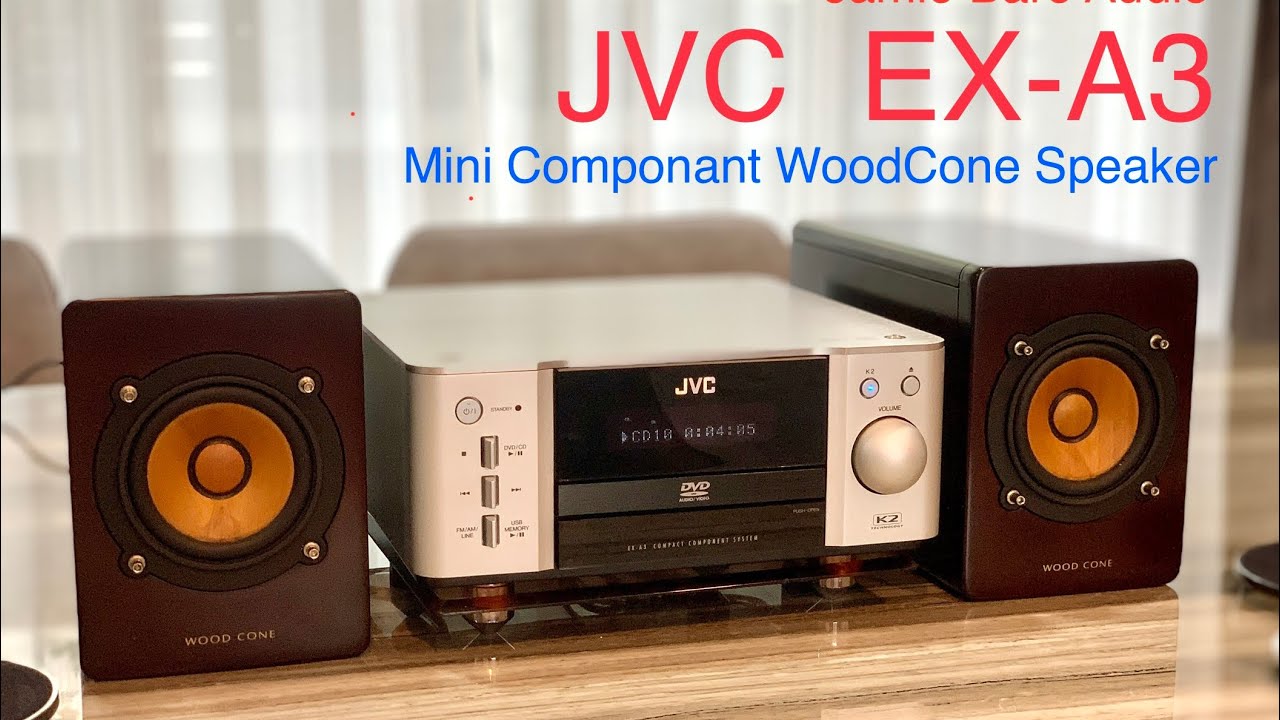 JVC コンパクトコンポーネントDVDシステム EX-A3 センターユニット