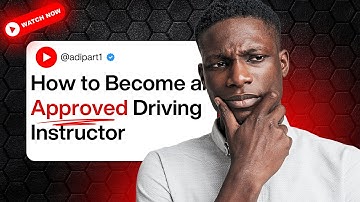 How to Become an Approved Driving Instructor | ADI Part 1 Test 2025