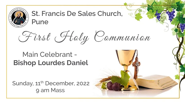 11/12/2022 1st Holy Communion At 9am By Bishop Lourdes Daniel At SFS Church