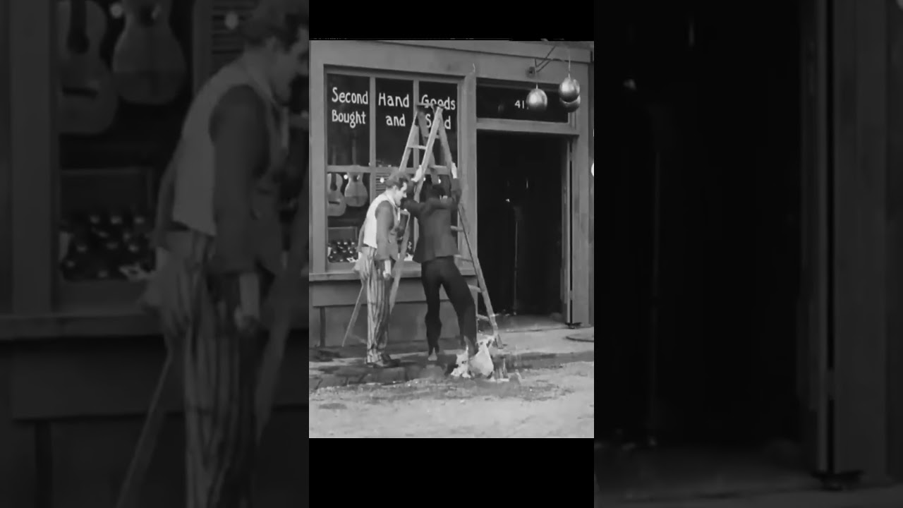 Chaplin's Ladder Lunacy: A Comedy Classic REMIXED