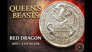 ピ*☆様 Red Dragon of Wales 2oz 銀貨 Buy 2017 2oz Silver Queen's Beast Red Dragon Coins | BullionByPost