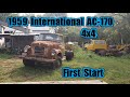 1959 International AC-170: First Start