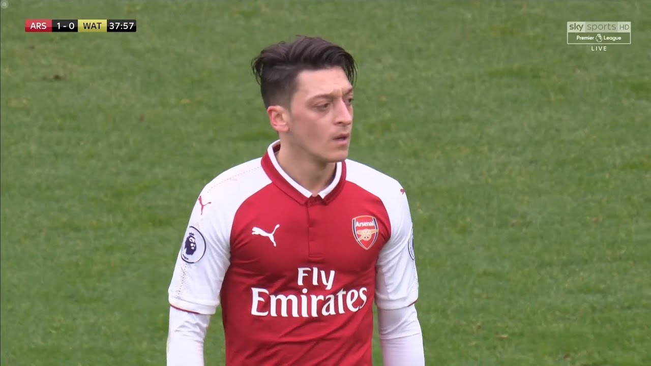 Mesut Özil vs Watford (Home) 17-18 HD 1080p